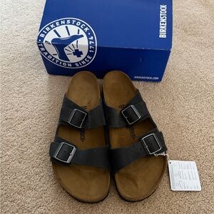 Birkenstock Black Arizona Sandal Size 45